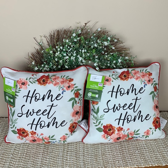 Mainstays Accents Nwt Mainstays Floral Graphic Outdoor Throw